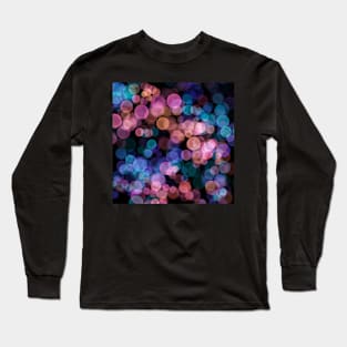 Pink and Blue Bubbles Long Sleeve T-Shirt